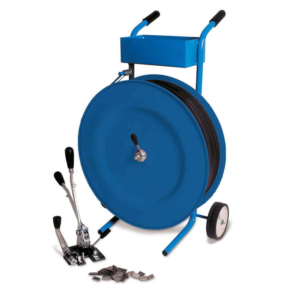 Illustration du produit: Kit de cerclage Universal pour feuillard PET et PP, pour largeur de feuillard 13 mm