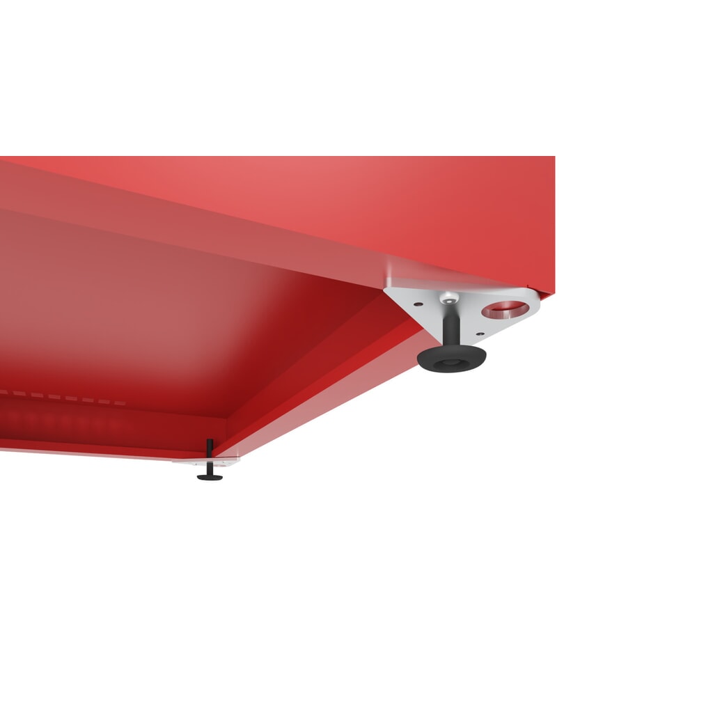 Kit de régulation de niveau pour carcasse de vestiaire pompier C+P Illustration du produit: Kit de régulation de niveau pour carcasse de vestiaire pompier C+P