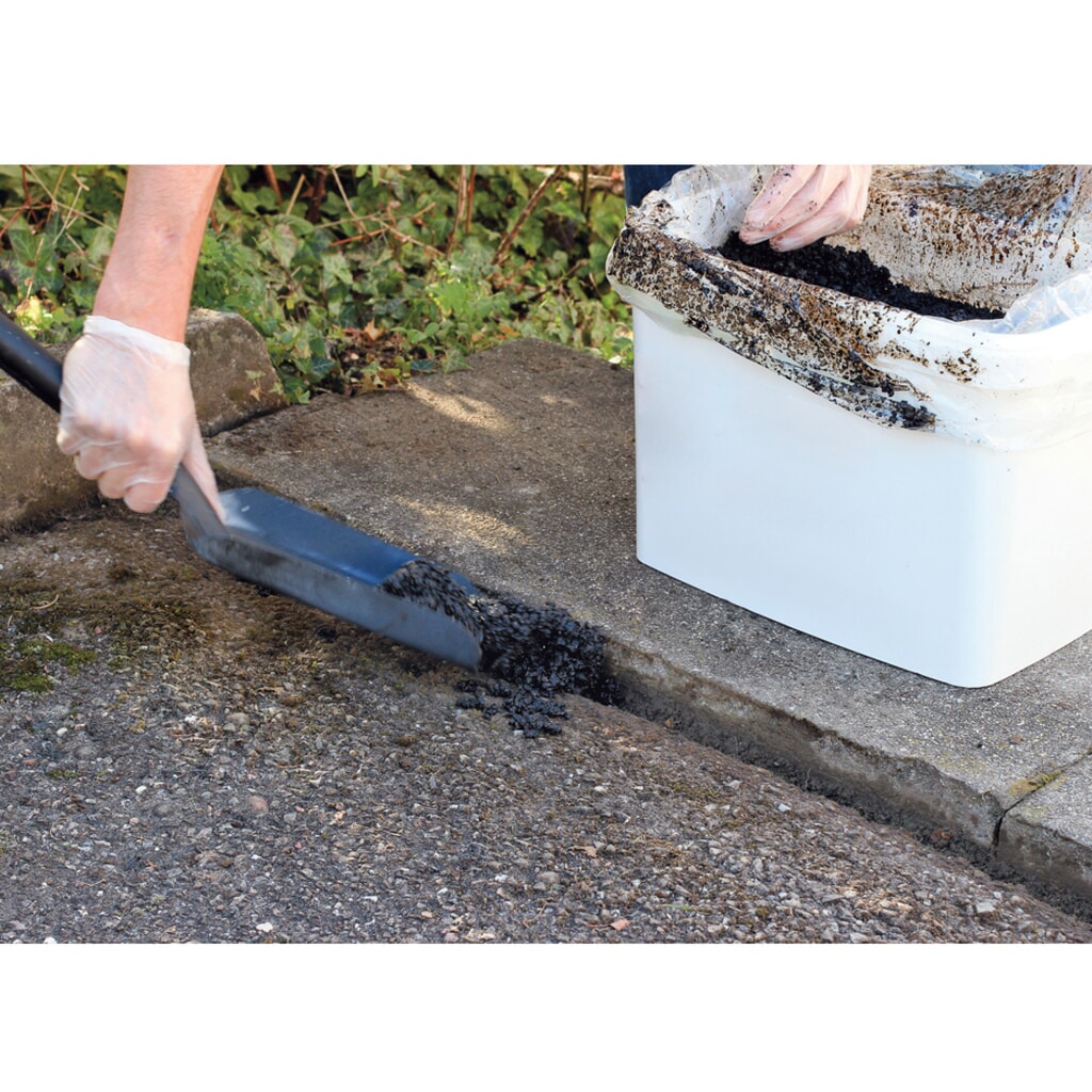 Kit de réparation Asphalte, 25 kg, noir Illustration du produit: Kit de réparation Asphalte, 25 kg, noir