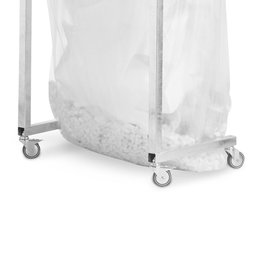RENNER Jeu de roues pour collecteurs de recyclage grande contenance, 4 roues directrices, 2 avec dispositif de blocage des roues Illustration du produit: RENNER Jeu de roues pour collecteurs de recyclage grande contenance, 4 roues directrices, 2 avec dispositif de blocage des roues