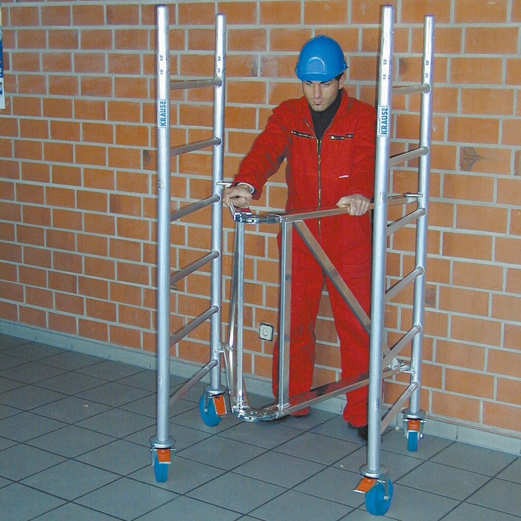 KRAUSE® Échafaudage pliant MONTO en aluminium ProTec XS, hauteur de travail 2 900 mm N° de l'image du produit 3 : KRAUSE® Échafaudage pliant MONTO en aluminium ProTec XS, hauteur de travail 2 900 mm