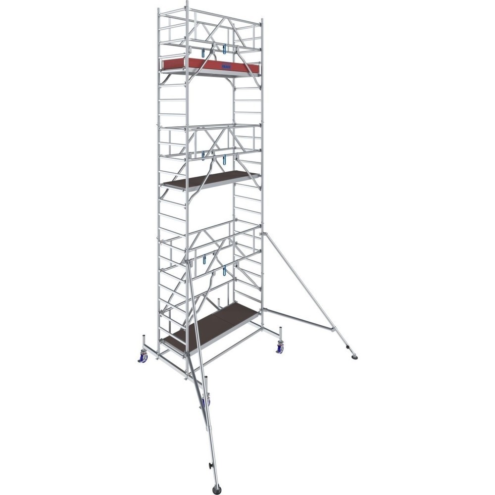 Numéro de l'image du produit 1: KRAUSE® Échafaudage roulant STABILO S10 longueur de travée 2,00, hauteur de travail 7,40