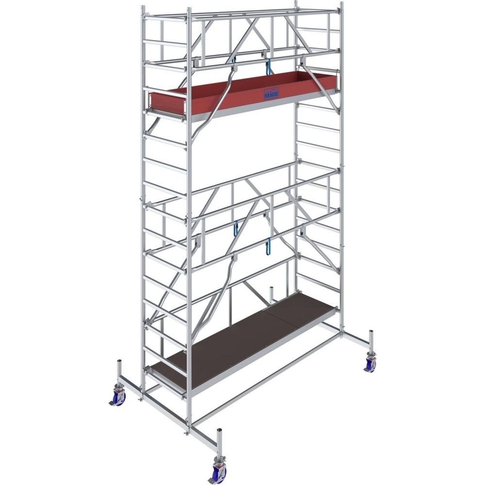 Numéro de l'image du produit 1: KRAUSE® Échafaudage roulant STABILO S10 longueur de travée 2,50, hauteur de travail 5,40