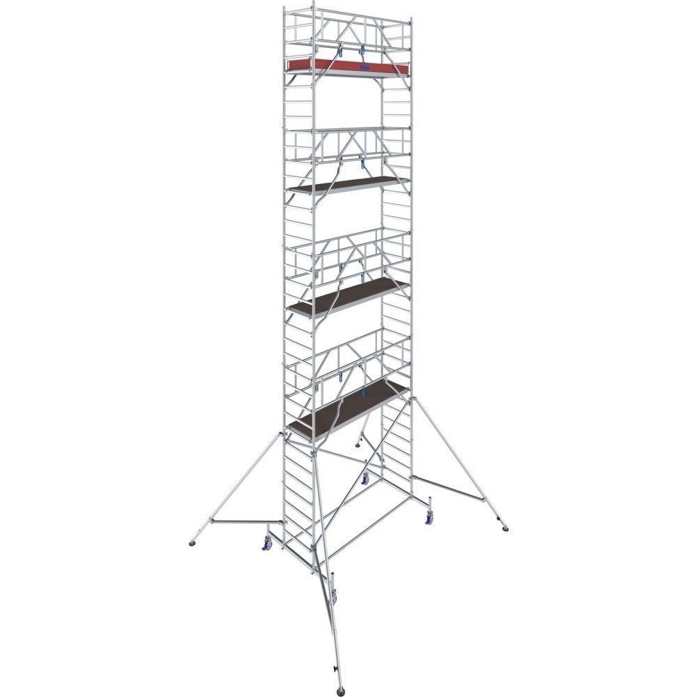 Numéro de l'image du produit 1: KRAUSE® Échafaudage roulant STABILO S10 longueur de travée 2,50, hauteur de travail 10,40