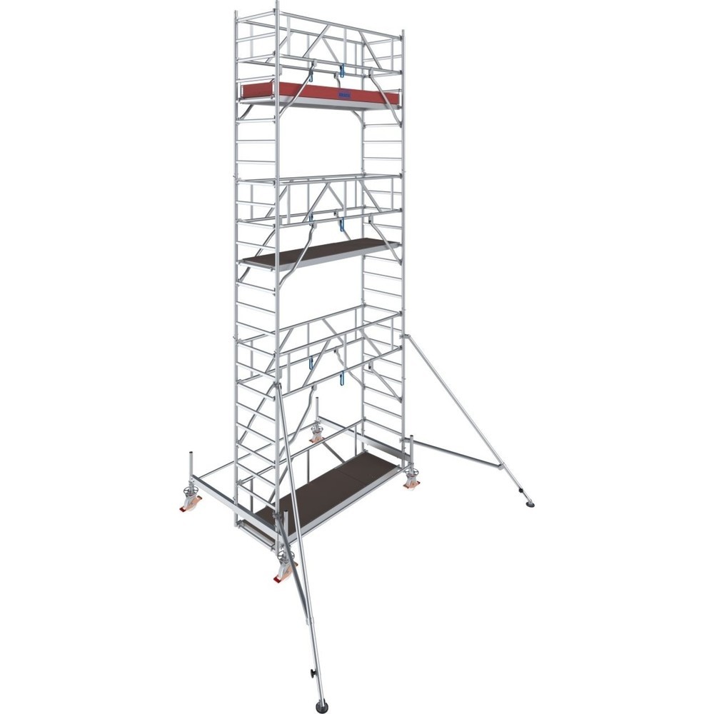 Numéro de l'image du produit 1: KRAUSE® STABILO Échafaudage roulant S100, longueur de travée 2,50, hauteur de travail 7,50