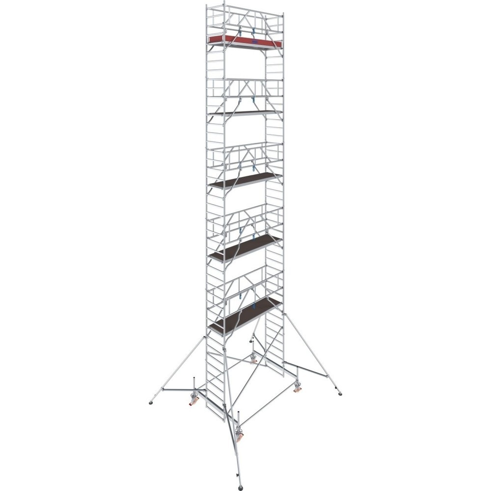 Numéro de l'image du produit 1: KRAUSE® STABILO Échafaudage roulant S100, longueur de travée 2,50, hauteur de travail 12,50