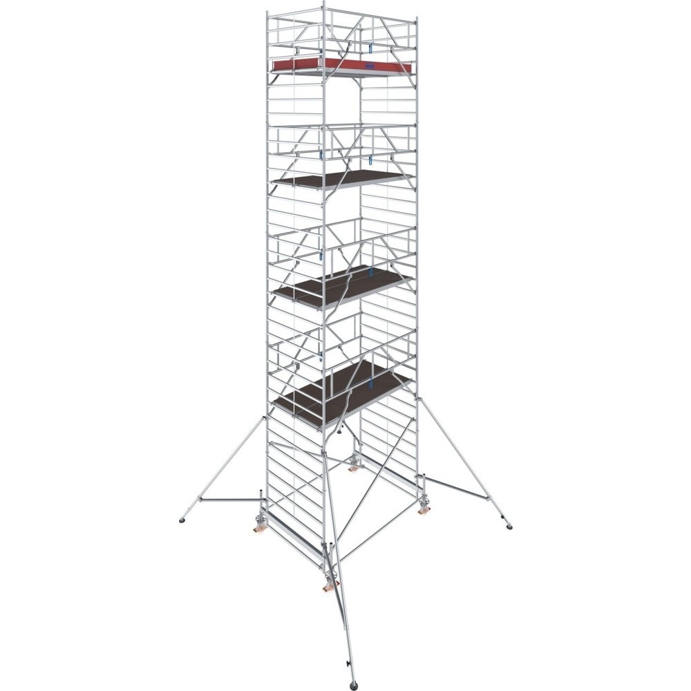 Numéro de l'image du produit 1: KRAUSE® Échafaudage roulant STABILO S500 longueur de travée 2,50, hauteur de travail 10,50
