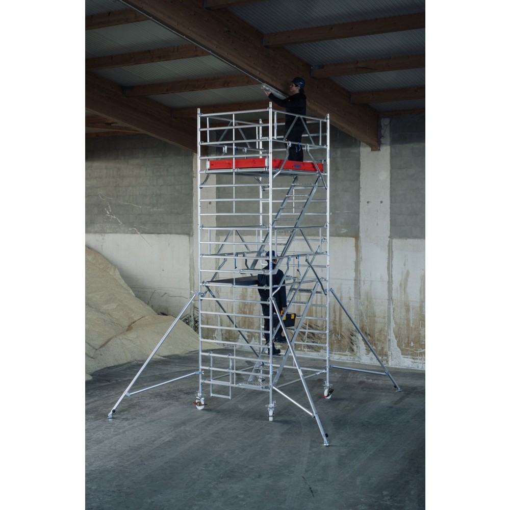 Numéro de l'image du produit 2: KRAUSE® STABILO Échafaudage roulant S5500, longueur de travée 2,00, hauteur de travail 6,30