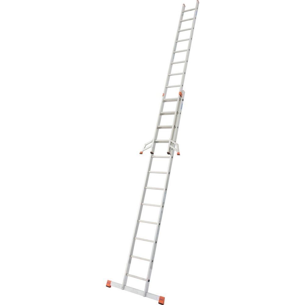 Numéro de l'image du produit 1: KRAUSE® Échelle coulissante Fabilo, en deux parties 2x12 barreaux
