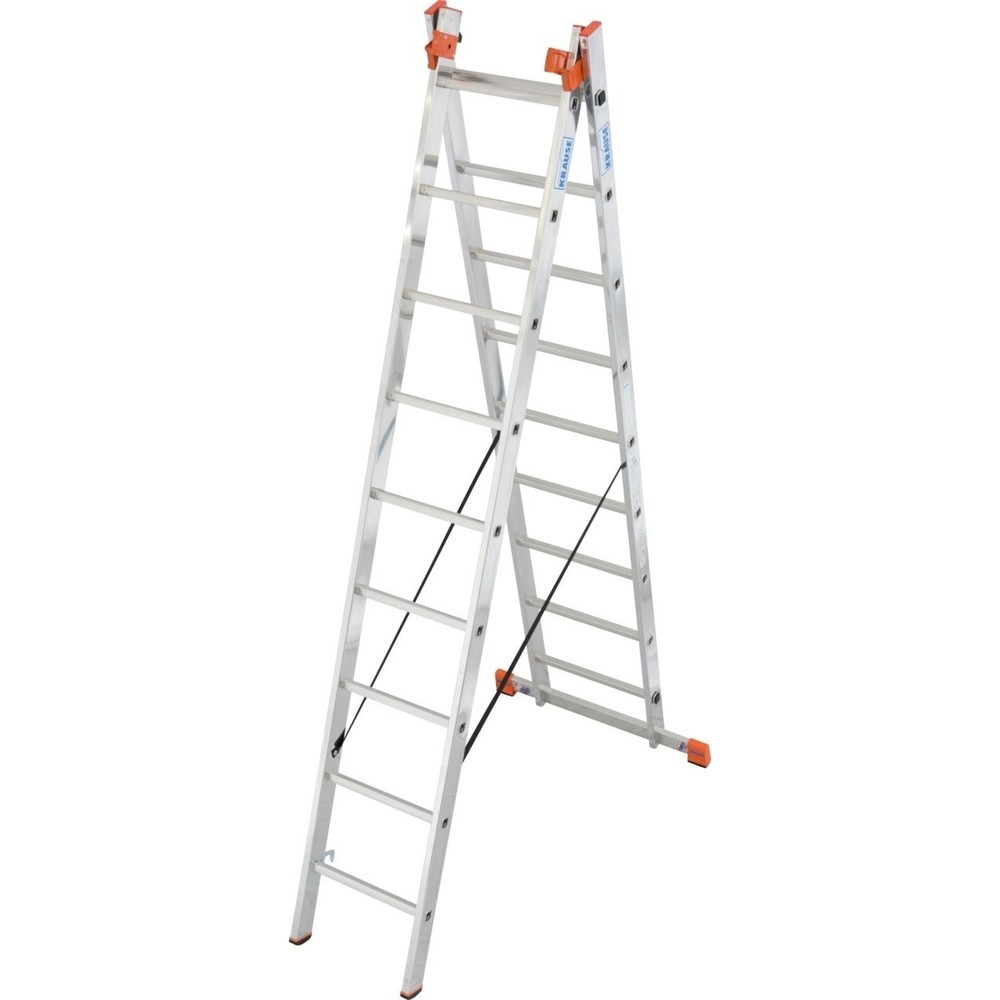 Numéro de l'image du produit 2: KRAUSE® Échelle polyvalente Tribilo 3x9 barreaux