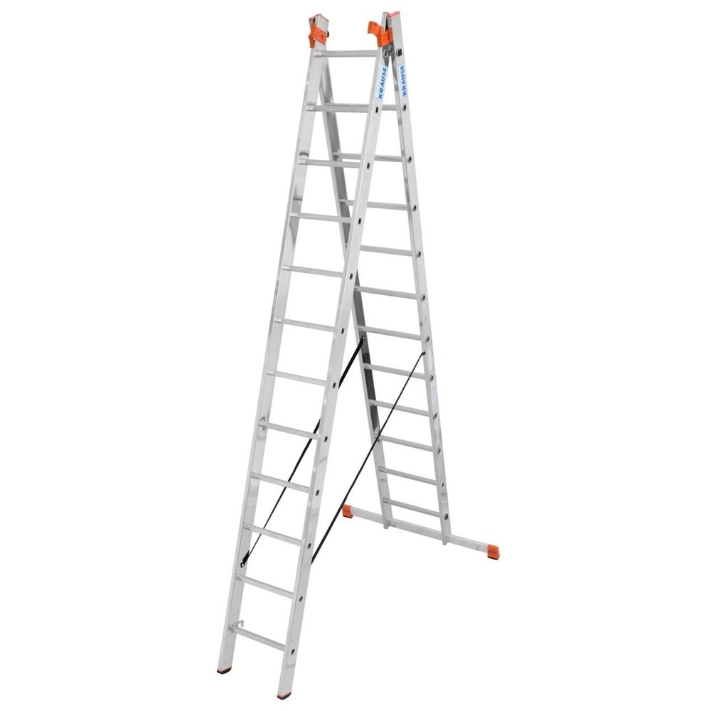 Numéro de l'image du produit 2: KRAUSE® Échelle polyvalente Tribilo 3x12 barreaux