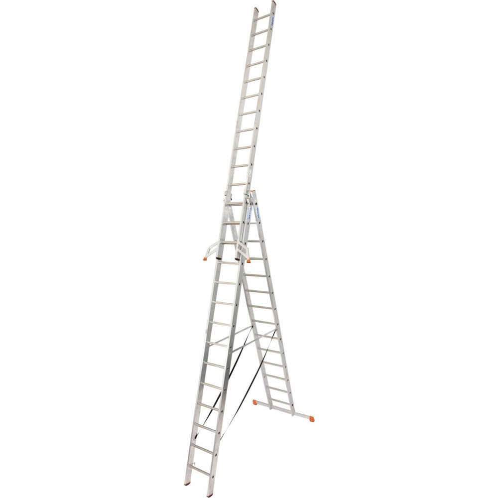 Numéro de l'image du produit 1: KRAUSE® Échelle polyvalente Tribilo 3x14 barreaux