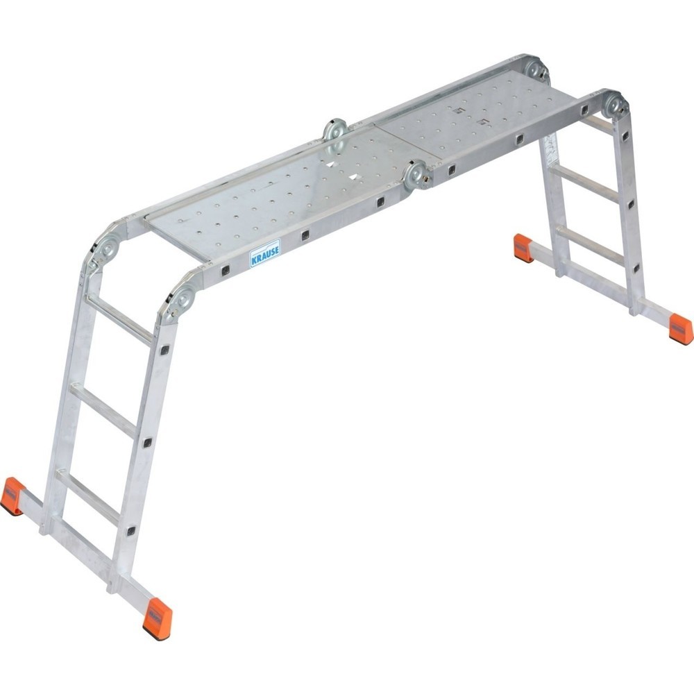 Numéro de l'image du produit 1: KRAUSE® Échelle universelle articulée à barreaux MultiMatic 4x3 barreaux