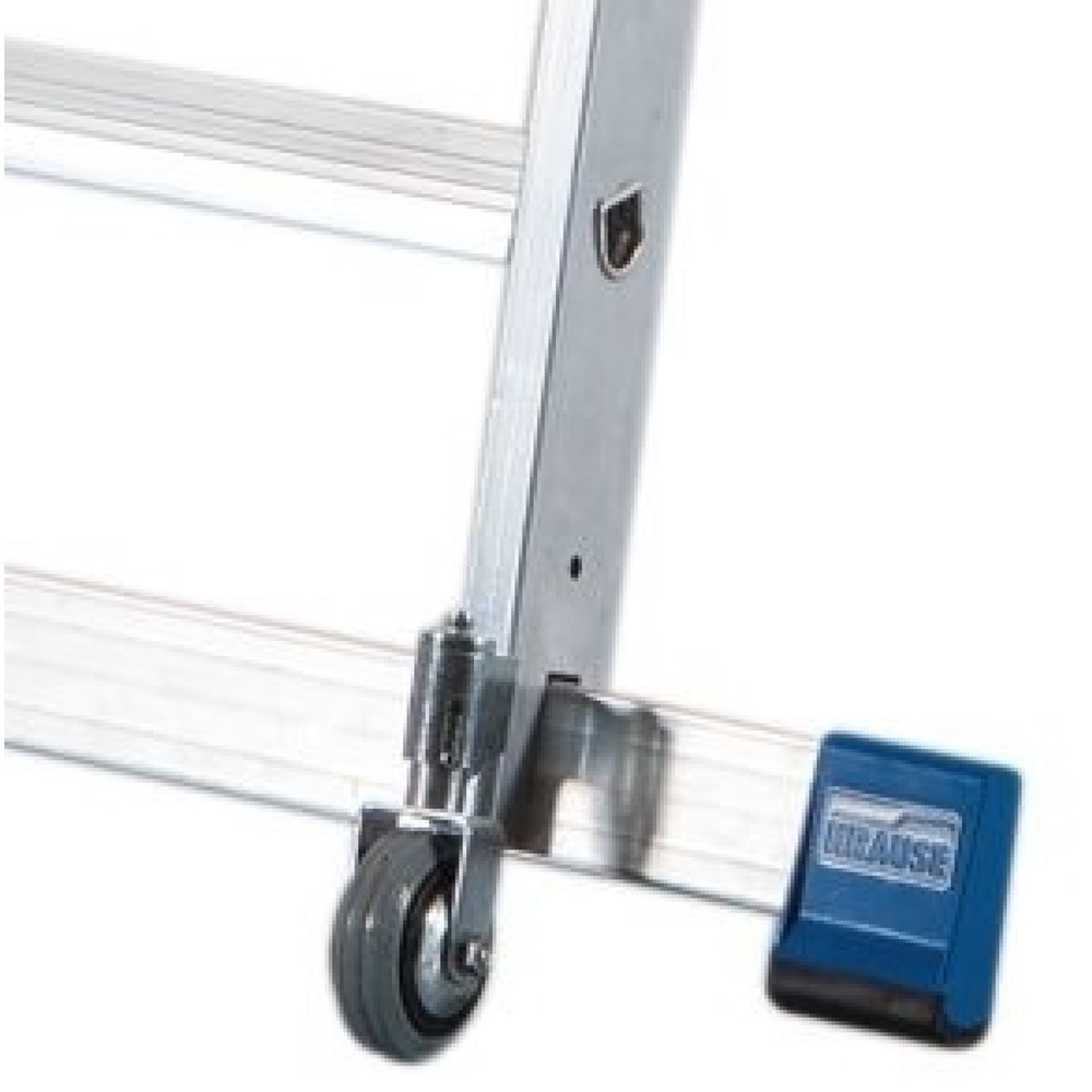 Numéro de l'image du produit 2: Escabeau double à marches KRAUSE® STABILO ac gde platef., arceau de sécu. et chaîne 1x14 marches