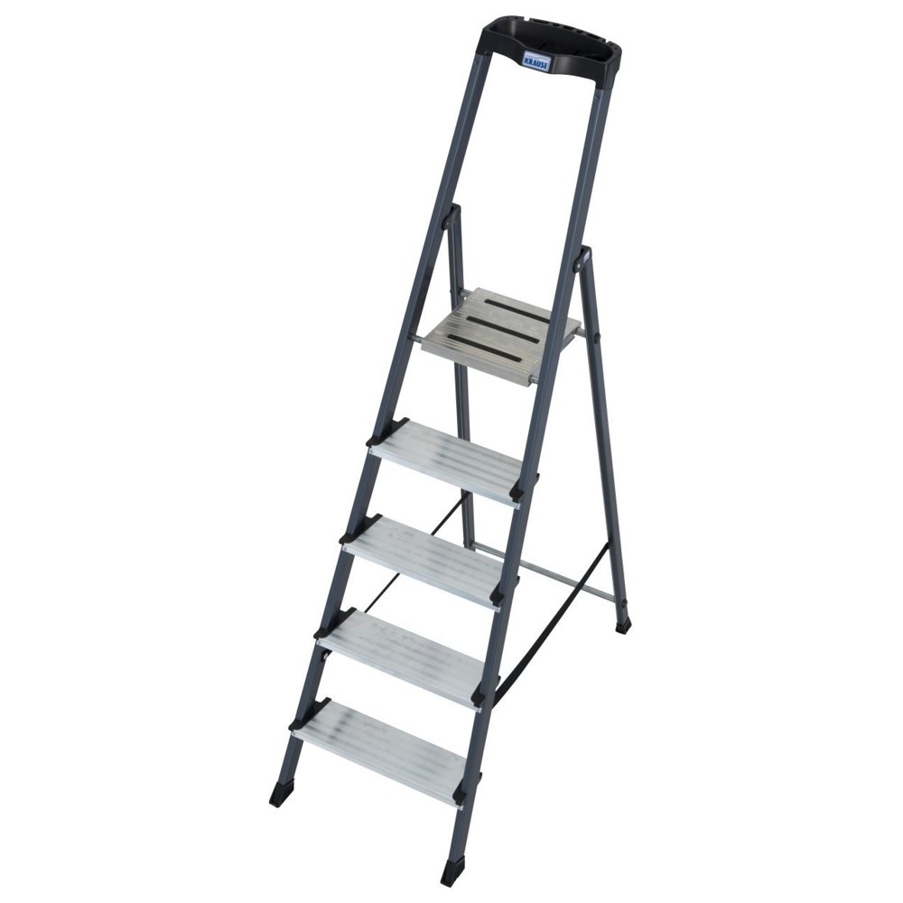 Numéro de l'image du produit 1: KRAUSE® Securo r 1x5 marches, anodisé