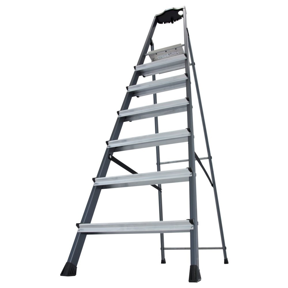 Numéro de l'image du produit 2: KRAUSE® Securo r 1x7 marches, anodisé