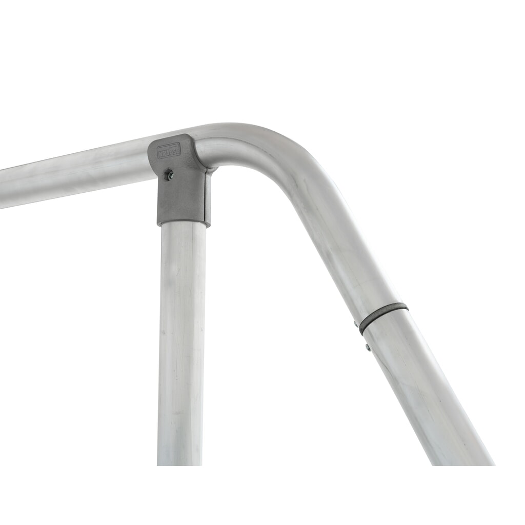 Échelle à plate-forme mobile KRAUSE® STABILO, accès unilatéral, grille de profil R13, 2 marches N° de l'image du produit 15 : Échelle à plate-forme mobile KRAUSE® STABILO, accès unilatéral, grille de profil R13, 2 marches