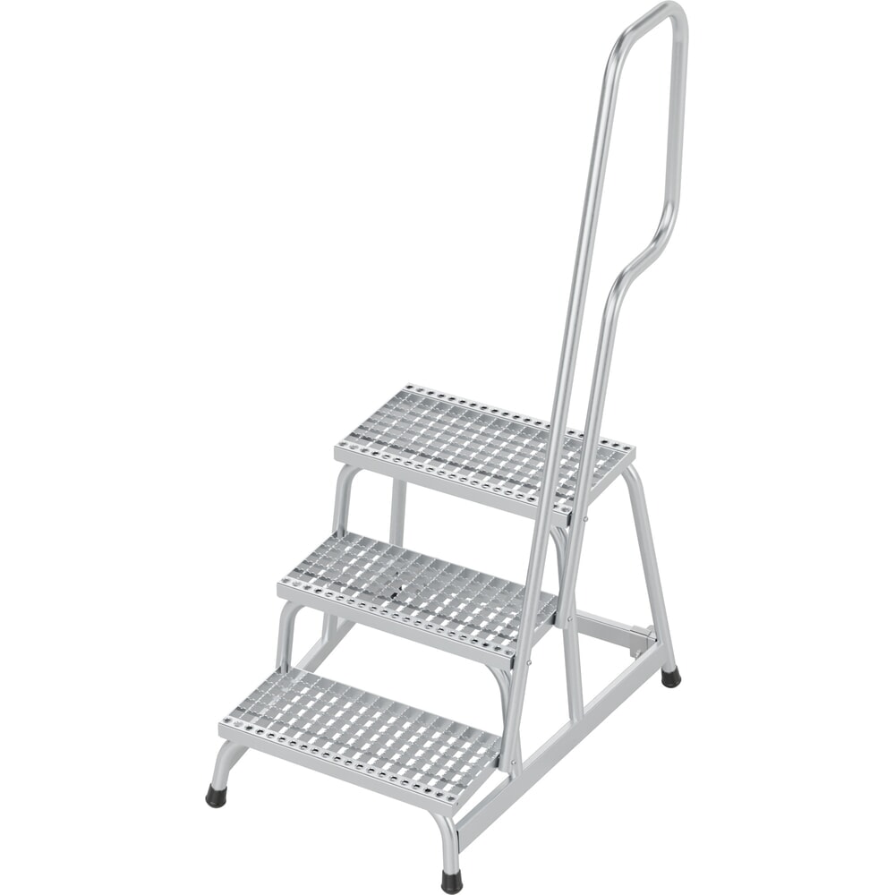 N° de l'image du produit 1 : Marches d’assemblage mobile KRAUSE® STABILO avec marches en caillebotis antidérapant R13, 3 marches
