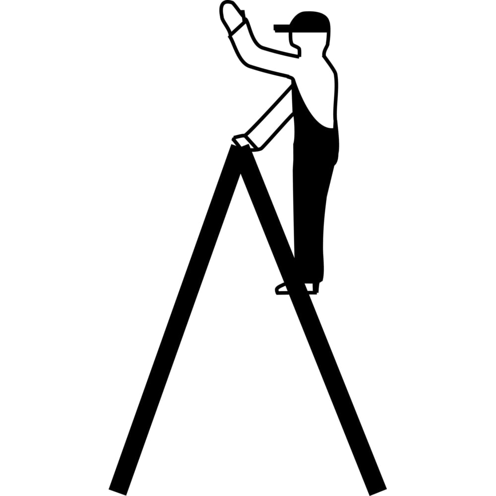 N° de l'image du produit 8 : Échelle télescopique KRAUSE® STABILO avec marches, accès double face, 2 x 5 marches