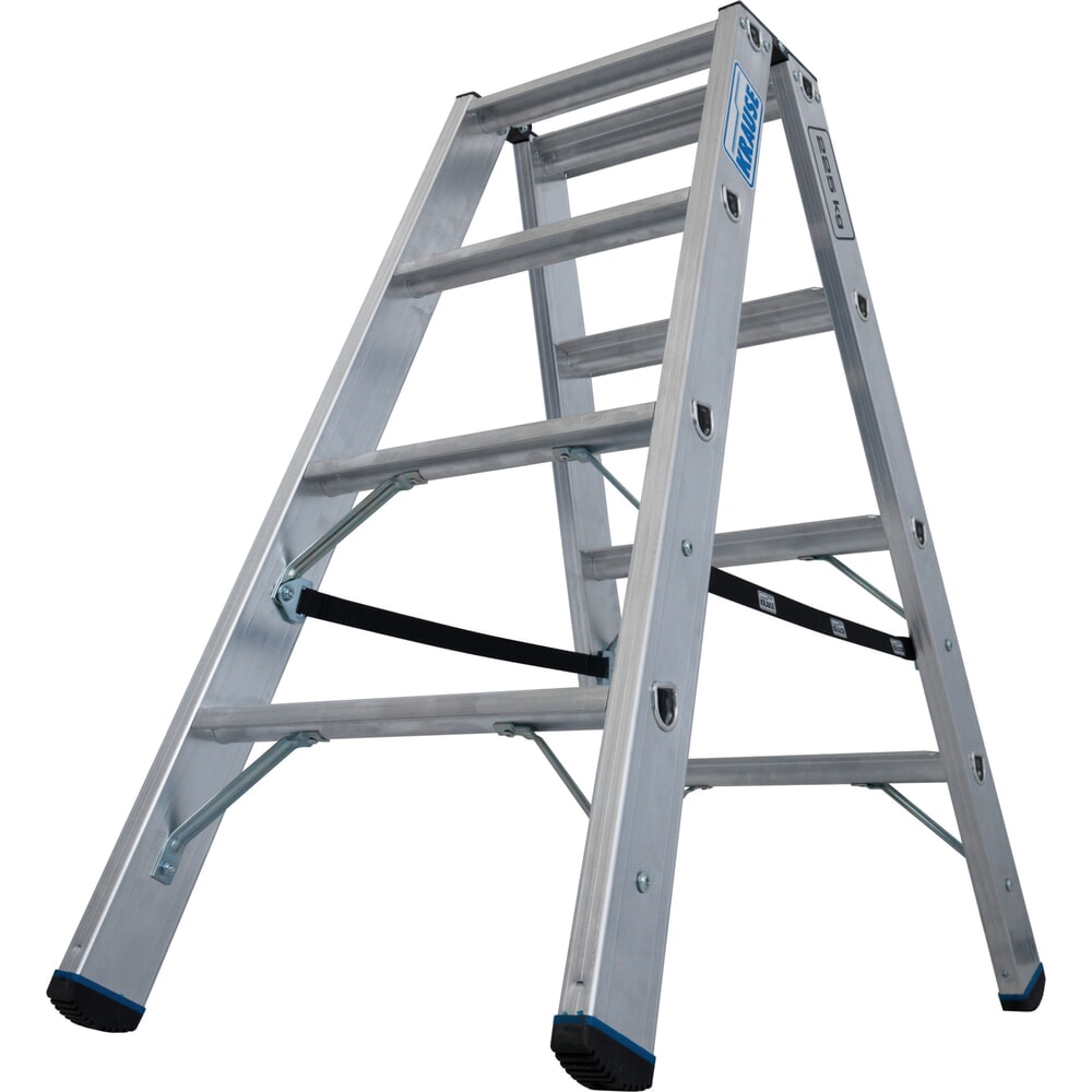 N° de l'image du produit 7 : Escabeau KRAUSE® STABILO , accessible des deux côtés, capacité de charge 225 kg, 2 x 4 marches