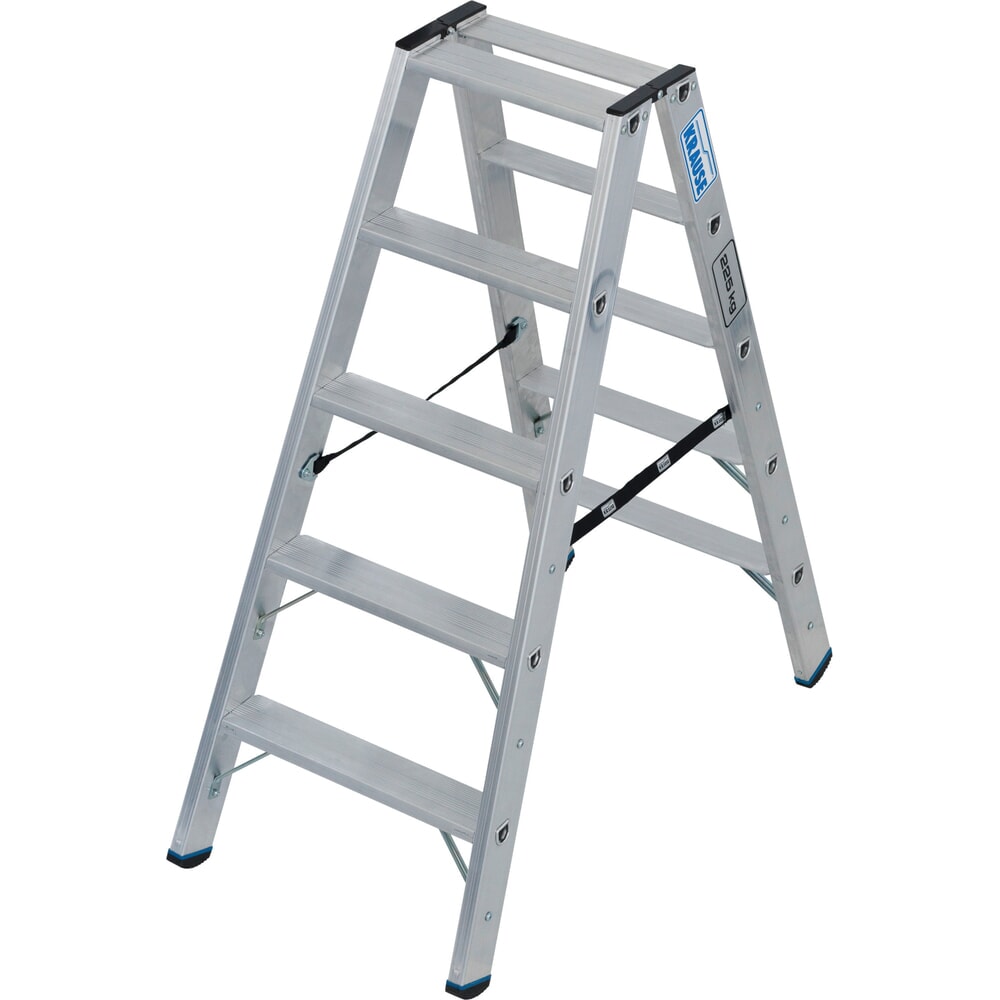 Illustration du produit: Escabeau KRAUSE® STABILO , accessible des deux côtés, capacité de charge 225 kg, 2 x 5 marches