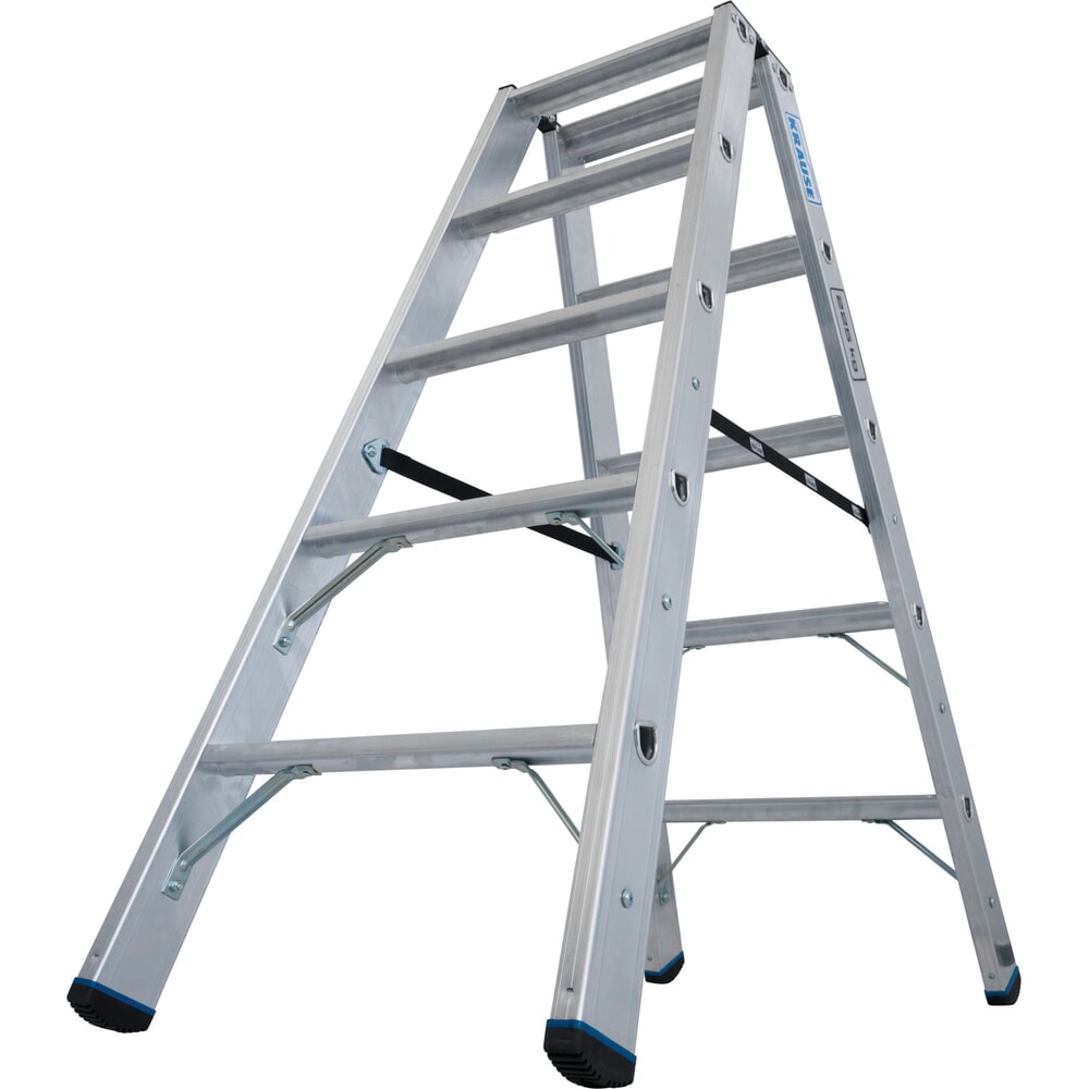 N° de l'image du produit 7 : Escabeau KRAUSE® STABILO , accessible des deux côtés, capacité de charge 225 kg, 2 x 5 marches