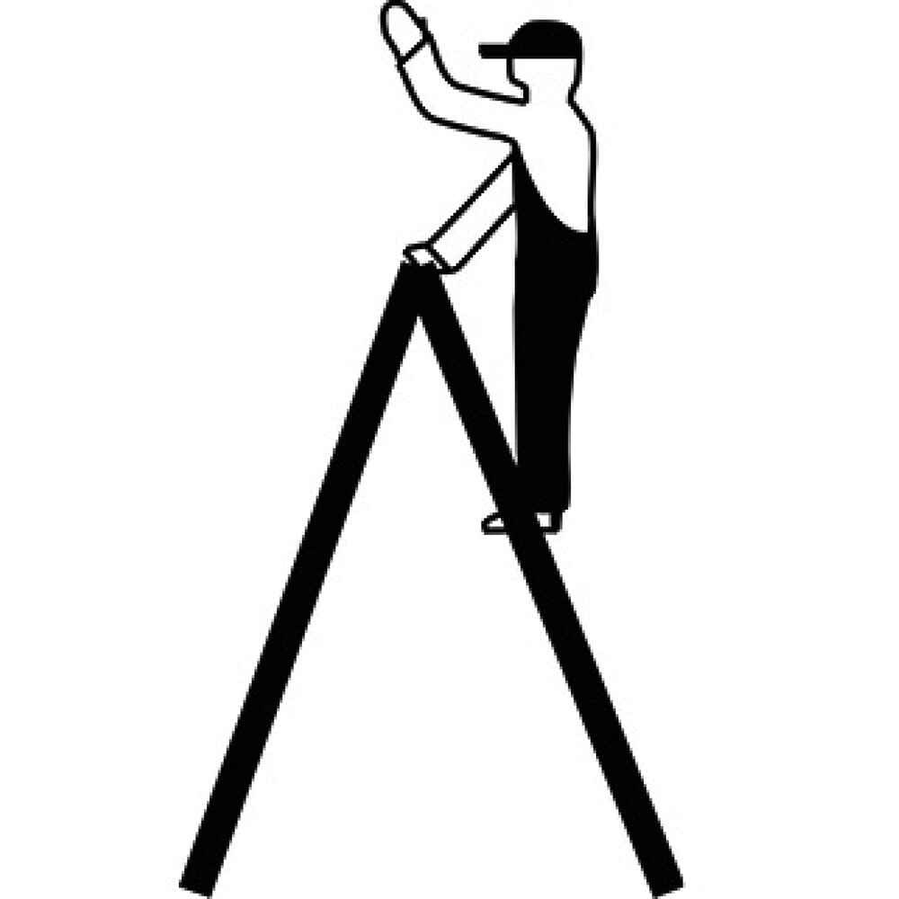 N° de l'image du produit 9 : Escabeau KRAUSE® STABILO , accessible des deux côtés, capacité de charge 225 kg, 2 x 3 marches