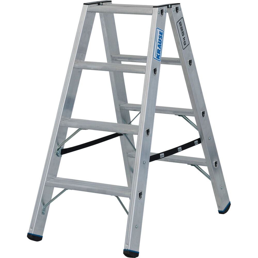 N° de l'image du produit 13 : Escabeau KRAUSE® STABILO , accessible des deux côtés, capacité de charge 225 kg, 2 x 4 marches