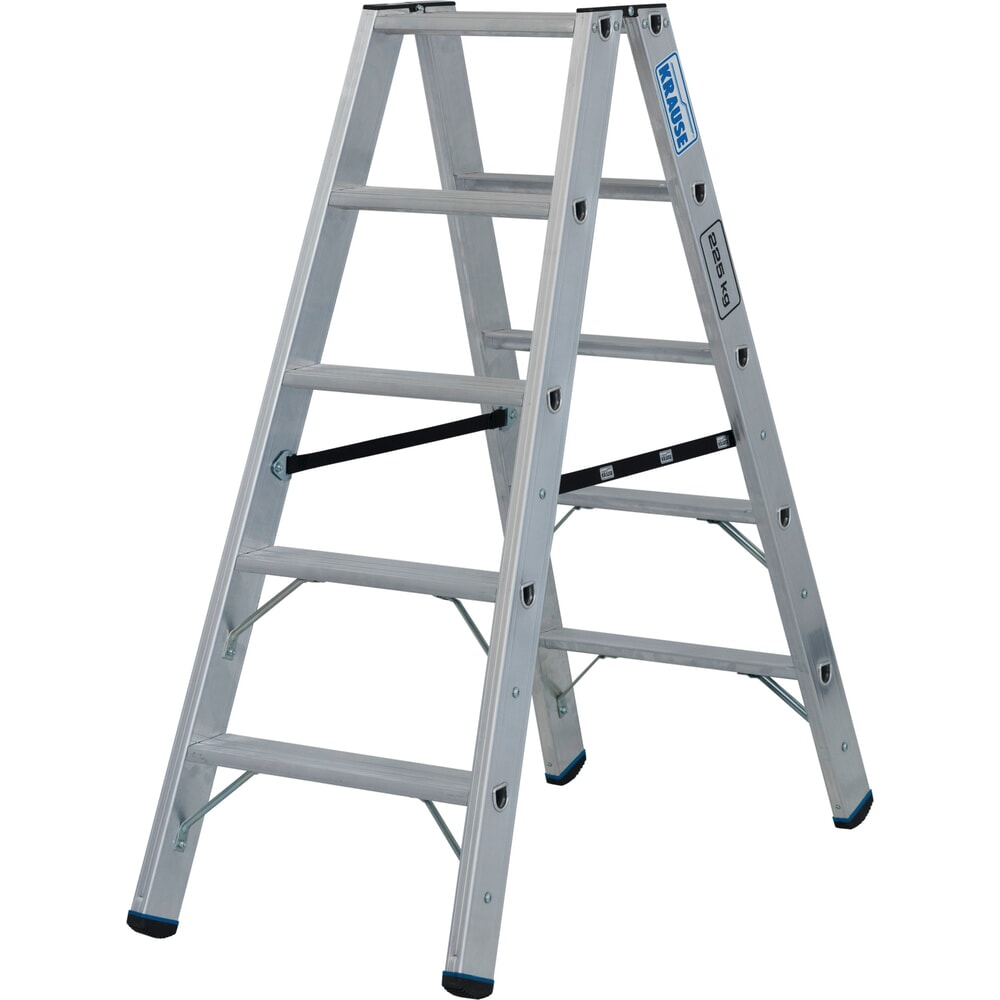 N° de l'image du produit 13 : Escabeau KRAUSE® STABILO , accessible des deux côtés, capacité de charge 225 kg, 2 x 5 marches