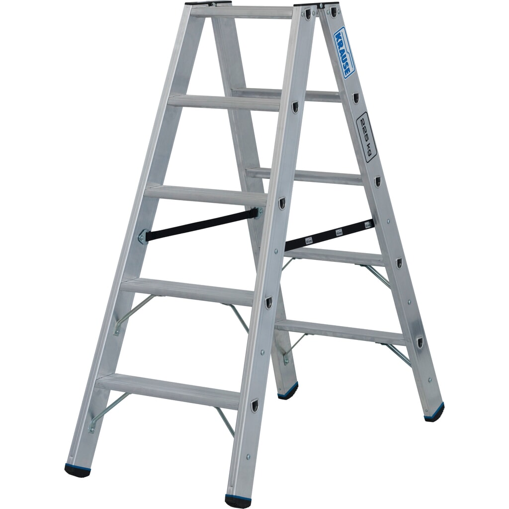 Escabeau KRAUSE® STABILO , accessible des deux côtés, capacité de charge 225 kg, 2 x 5 marches N° de l'image du produit 13 : Escabeau KRAUSE® STABILO , accessible des deux côtés, capacité de charge 225 kg, 2 x 5 marches