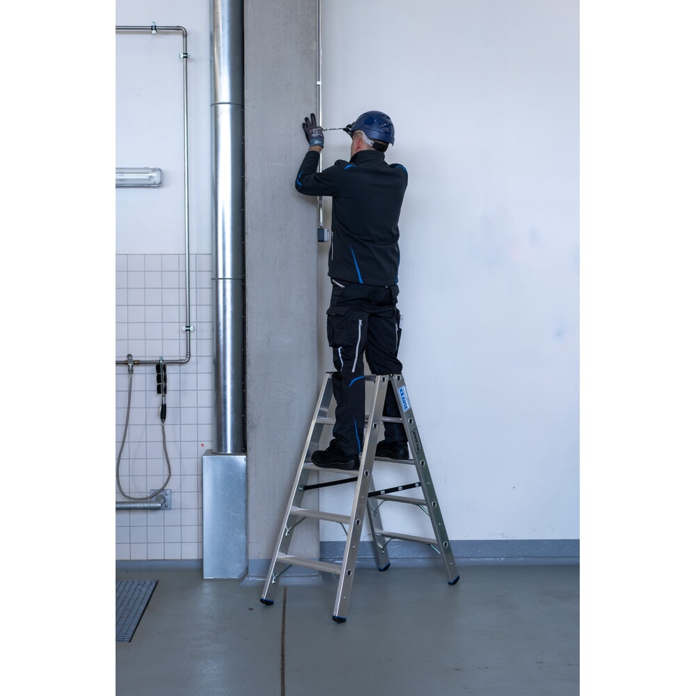 N° de l'image du produit 14 : Escabeau KRAUSE® STABILO , accessible des deux côtés, capacité de charge 225 kg, 2 x 5 marches