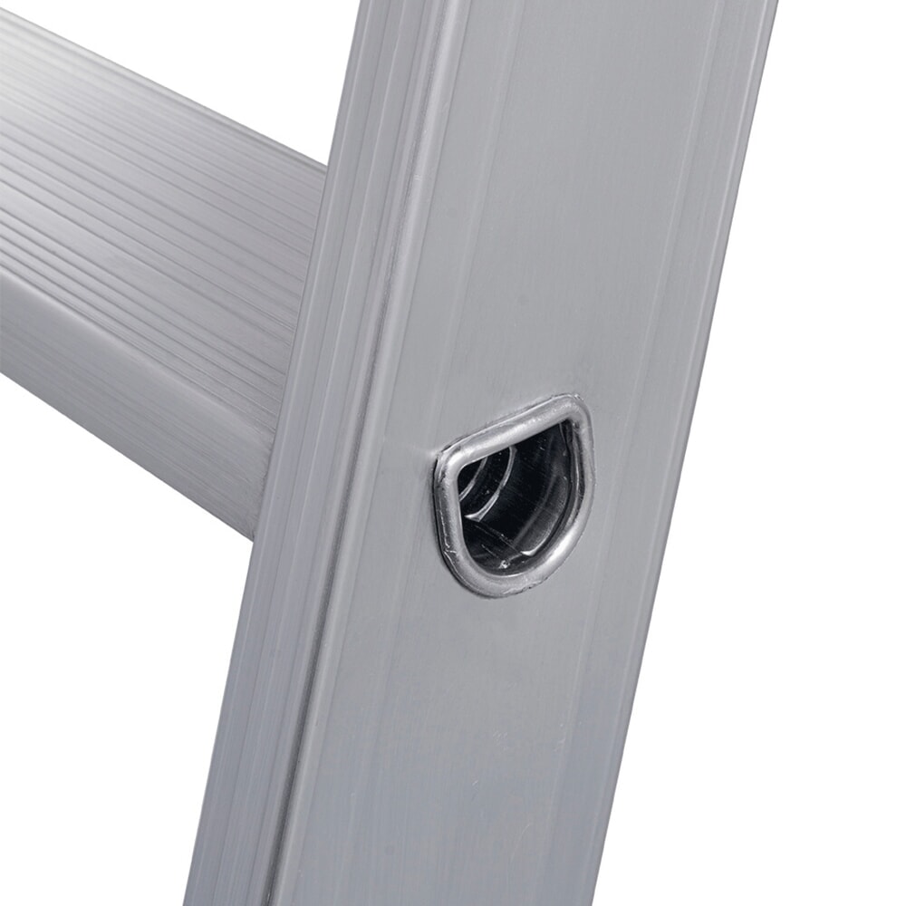 N° de l'image du produit 14 : Échelle télescopique KRAUSE® STABILO avec marches, accès double face, 2 x 5 marches