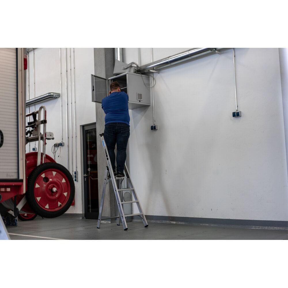 N° de l'image du produit 18 : Escabeau KRAUSE® STABILO avec arceau haut, capacité de charge 225 kg, 4 marches
