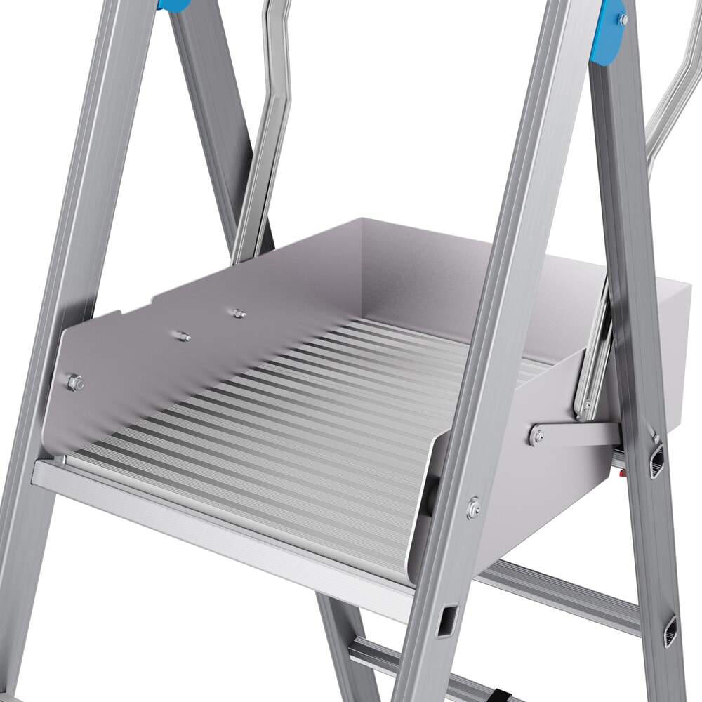N° de l'image du produit 9 : Échelle à plate-forme KRAUSE® STABILO avec grande plate-forme SkyMatic 3-5 échelons