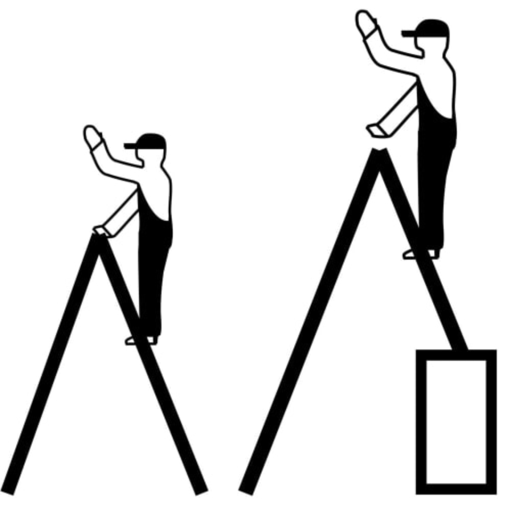 N° de l'image du produit 10 : Échelle télescopique KRAUSE® STABILO avec marches, accès double face, 2 x 5 marches