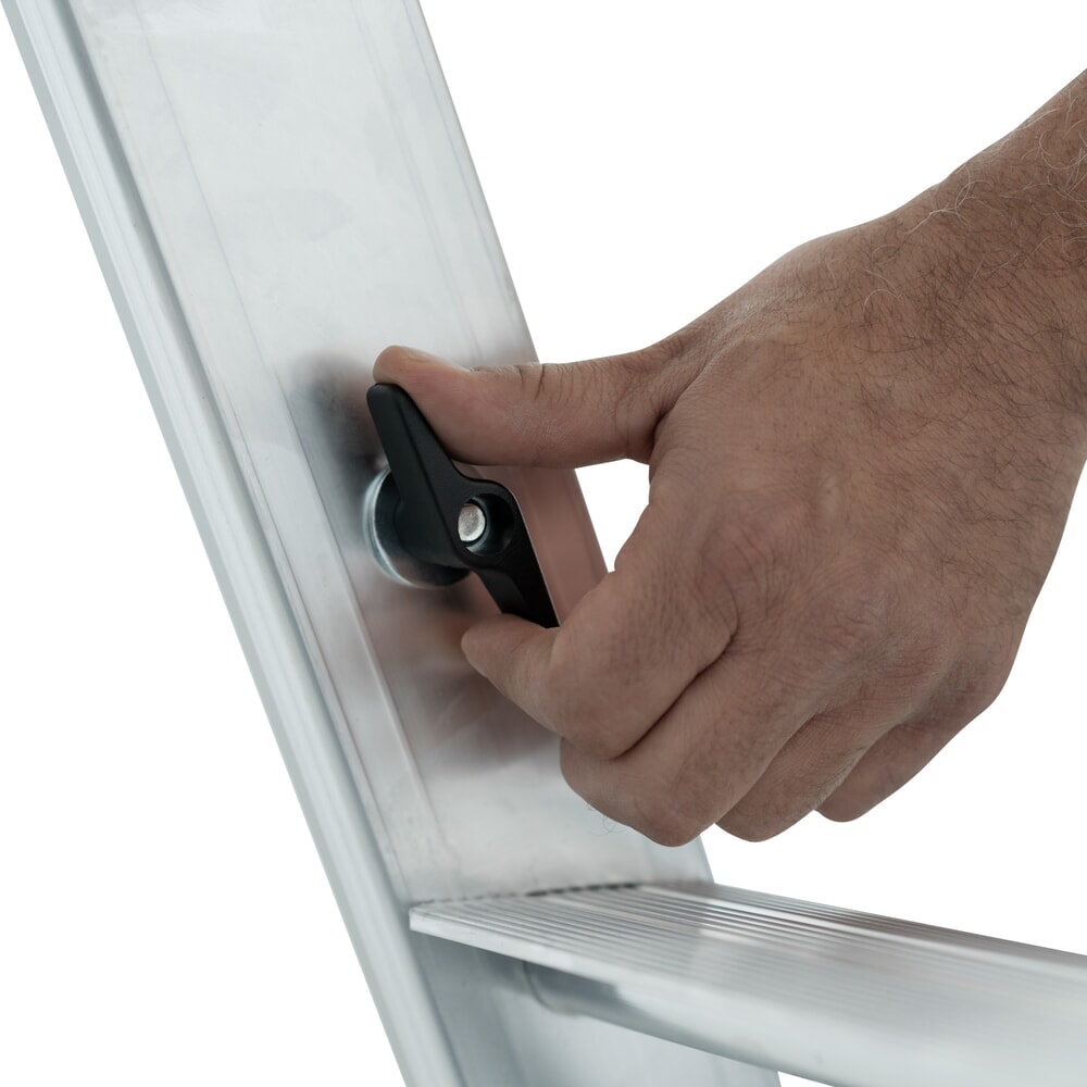 N° de l'image du produit 12 : Échelle télescopique KRAUSE® STABILO avec marches, accès double face, 2 x 5 marches
