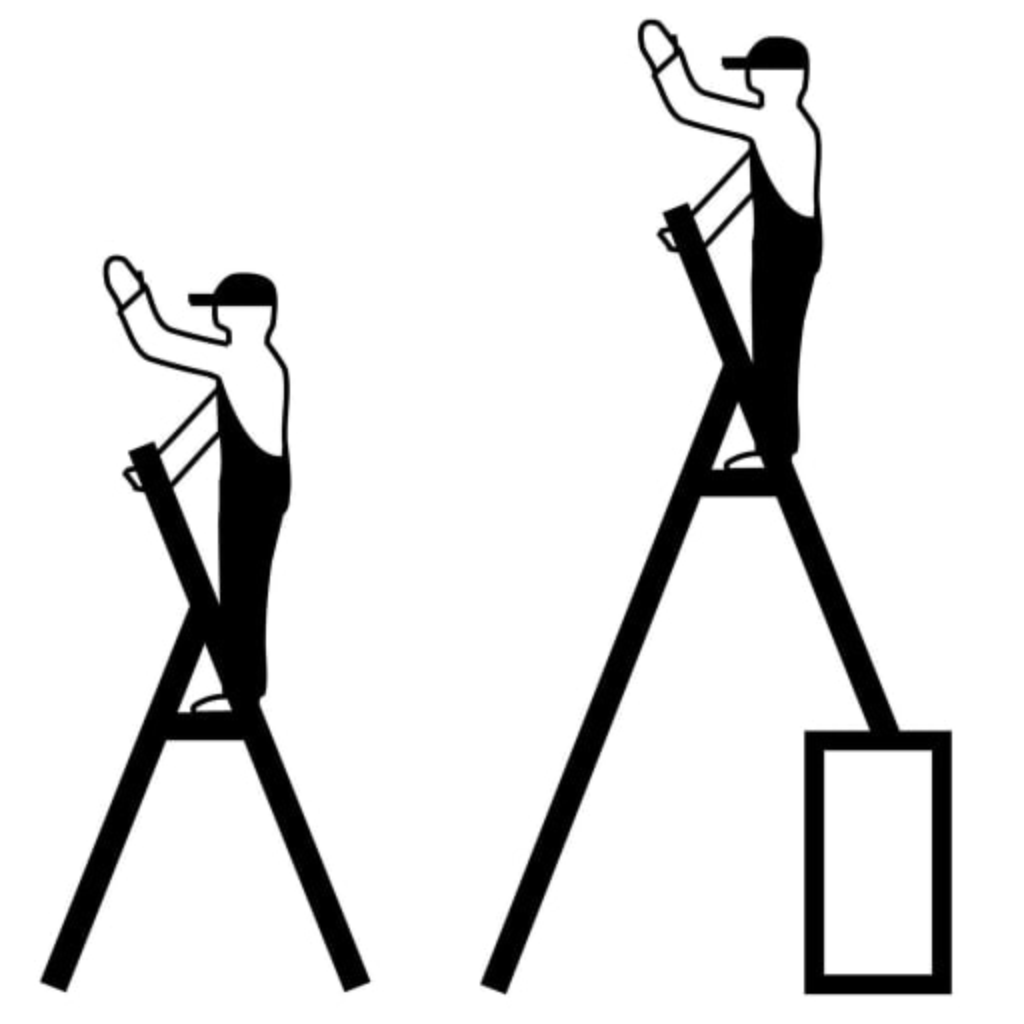 N° de l'image du produit 7 : Échelle télescopique KRAUSE® STABILO avec marches, accès unilatéral, 6 marches