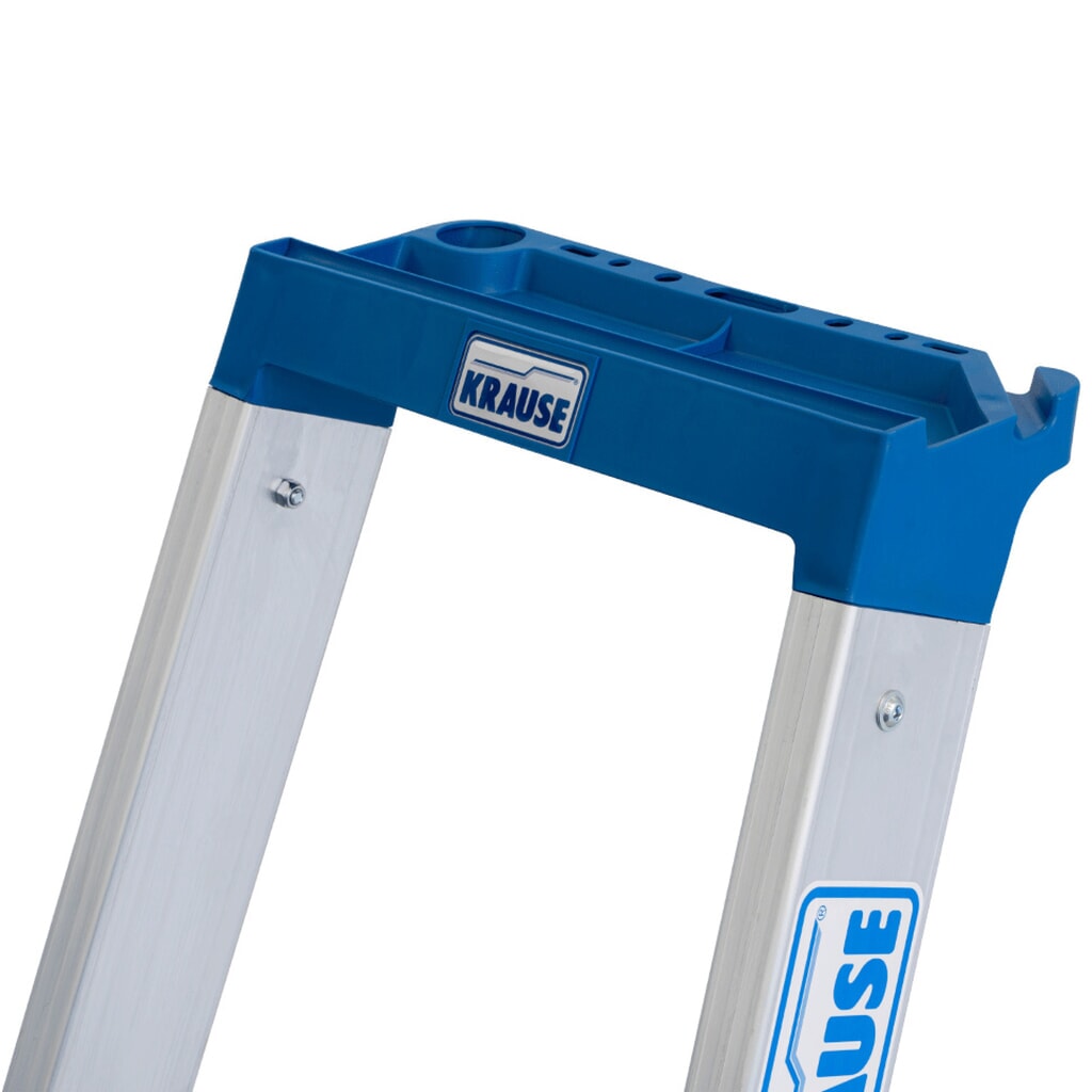 N° de l'image du produit 6 : Échelle télescopique KRAUSE® STABILO avec marches, accès unilatéral, 6 marches