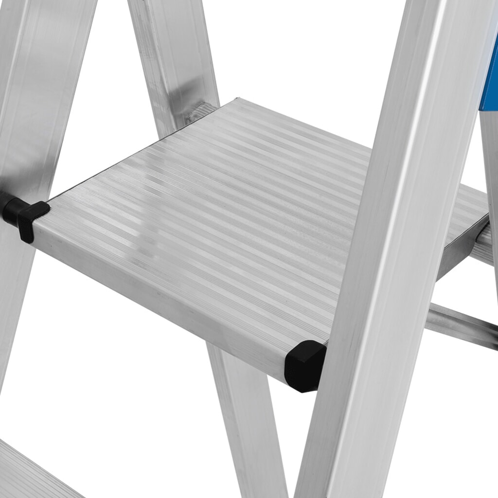 N° de l'image du produit 5 : Échelle télescopique KRAUSE® STABILO avec marches, accès unilatéral, 6 marches