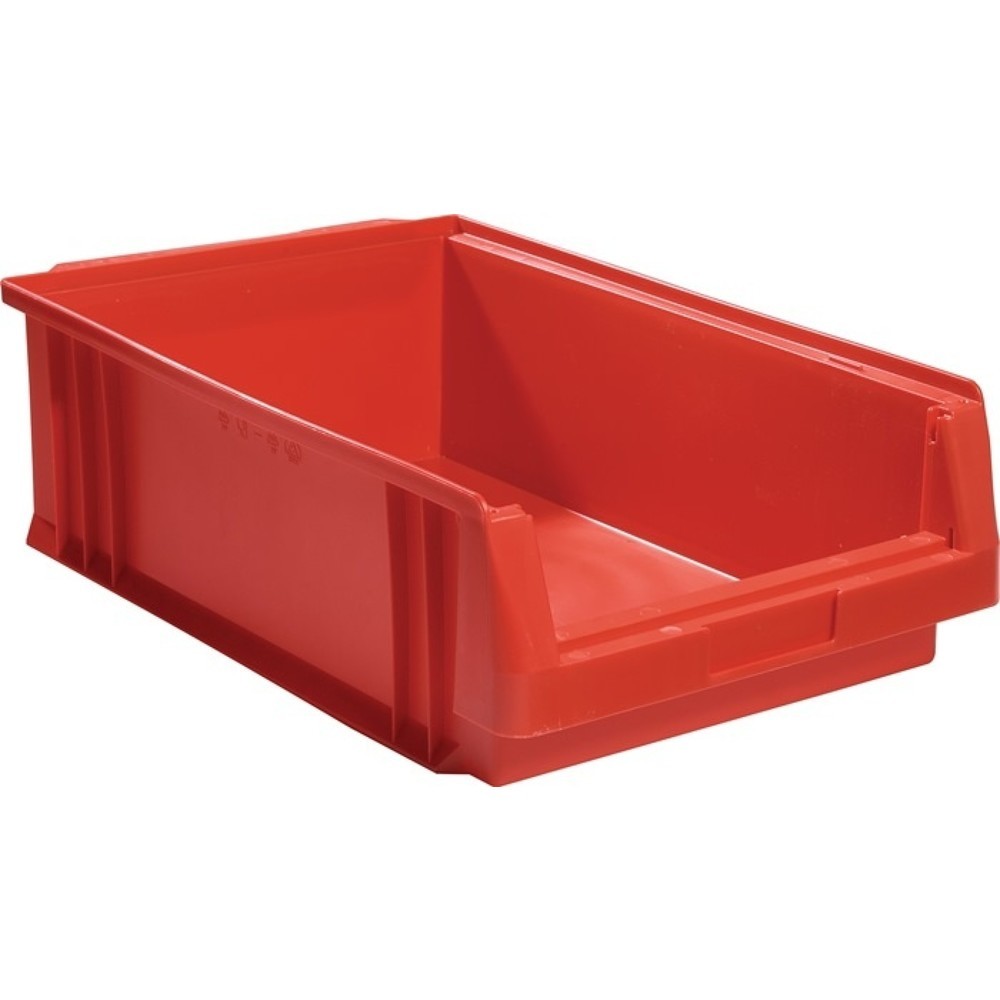 Illustration du produit: Bac à bec PLK LA-KA-PE, PP rouge, L 500 x l 315 x H 150 mm