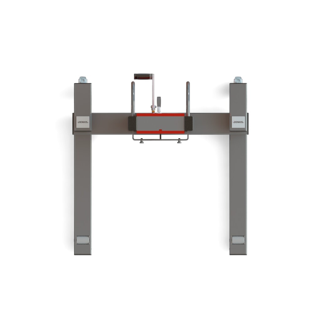 Illustration du produit: Lève-fût Secu Ex avec pince à fûts, large, hauteur d’élévation 700 mm max.