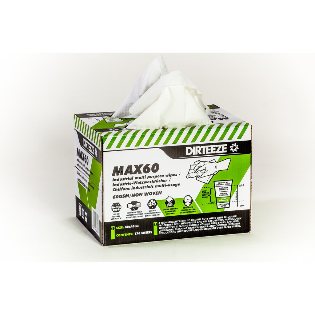 N° de l'image du produit 2 : Lingettes industrielles LAX60, 1 boîte de 176 lingettes