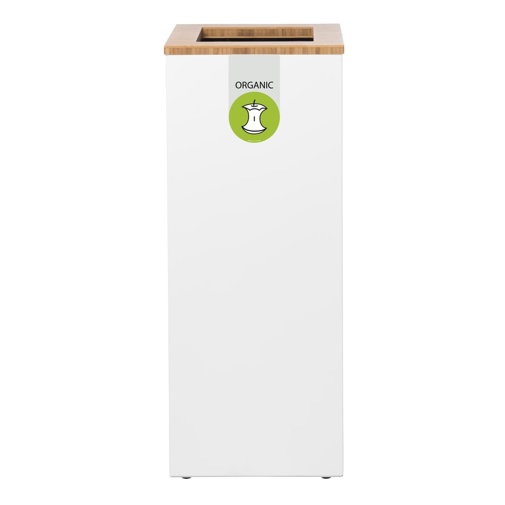 N° de l'image du produit 1 : Poubelle Paxa Large LUNE, 65 litres, vert