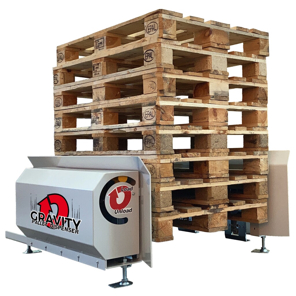 N° de l'image du produit 1 : Magasin à palettes de type Gravity, capacité de charge 340 kg