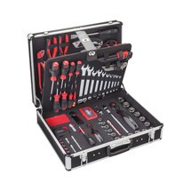 N° de l'image du produit 1 : Mallette à outils universelle VIGOR®, 143 pièces