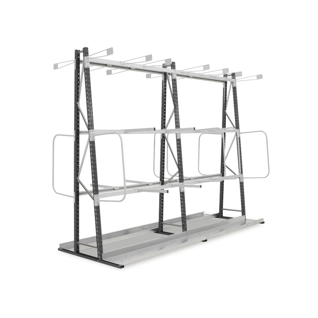 N° de l'image du produit 5 : ManOrga Rayonnage vertical, bilatéral, TA, H x l x P 2 500 x 1 500 x 680 mm