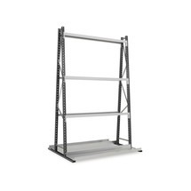 N° de l'image du produit 1 : ManOrga Rayonnage vertical, bilatéral, TB, H x l x P 2&nbsp;500 x 1&nbsp;500 x 680&nbsp;mm