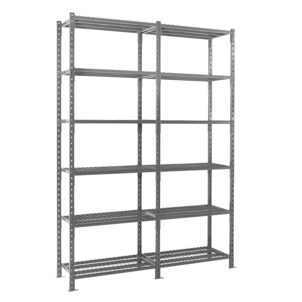 Numéro de l'image du produit 2: ManOrga Rayonnage à tablettes, TA, avec fonds grillagés, FL 460 kg, H x l x P 3 000 x 1 260 x 500 mm