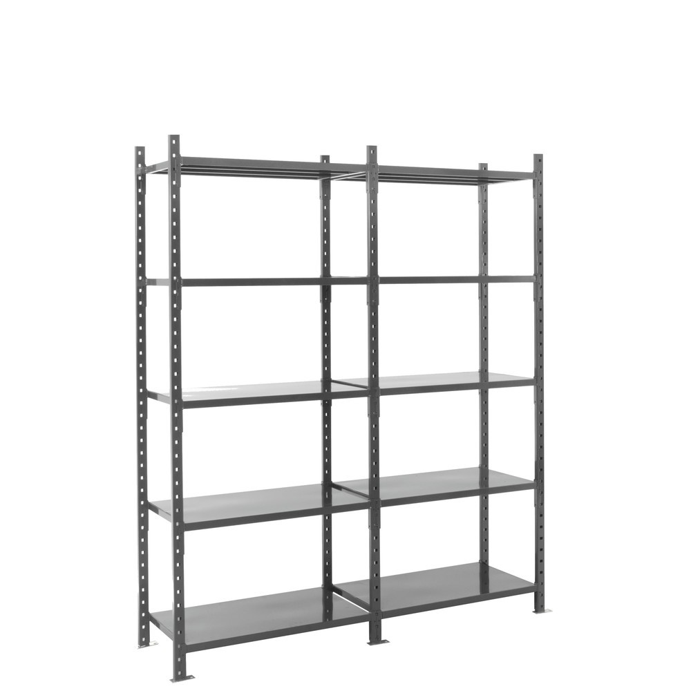 Numéro de l'image du produit 8: ManOrga Rayonnage à tablettes, TA, avec panneaux d'acier, FL 500 kg, H x l x P 2 500 x 1 010 x 500 mm
