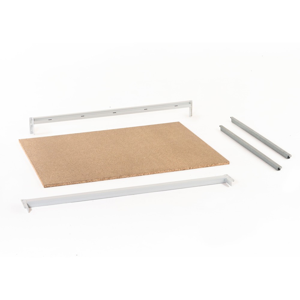 Numéro de l'image du produit 6: ManOrga Rayonnage grande portée, avec panneaux agglomérés, TB, H x l x P 2 500 x 2 700 x 800 mm